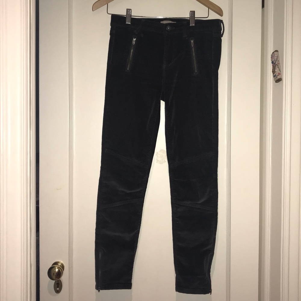 BANANA REPUBLIC dark grey, corduroy pants